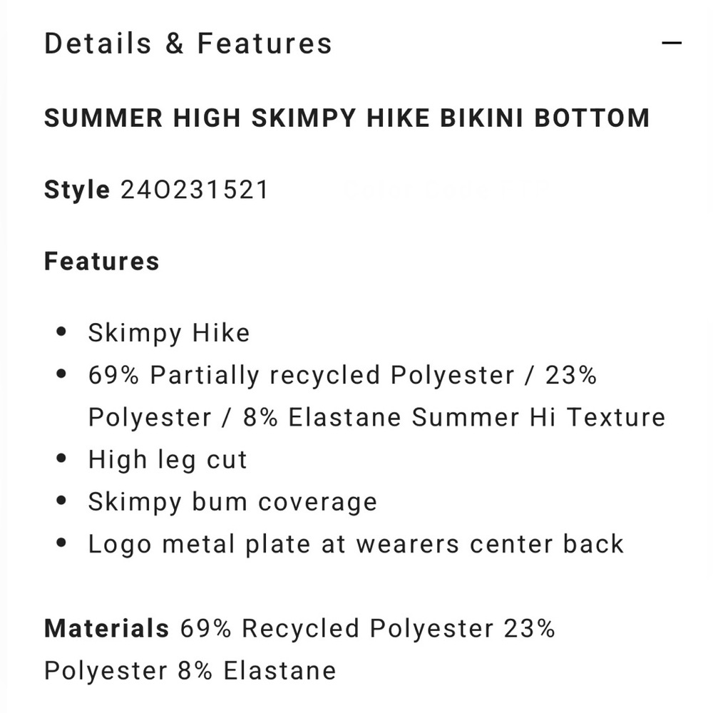 Billabong bikini bottom (S) - Picture 9 of 9